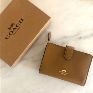 Coach leather wallet